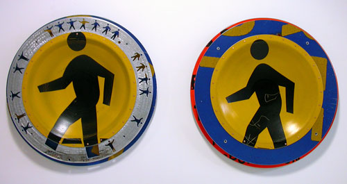 Image: Boris Bally, Man in Stereo: The  Muybridge Platters 2
