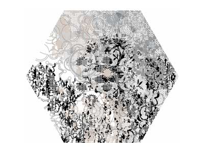 Image: Marcel Wanders, Hexagon Wallpaper